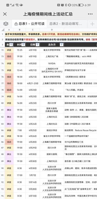 20育儿协会收集上海疫情期间线上活动汇总表.png